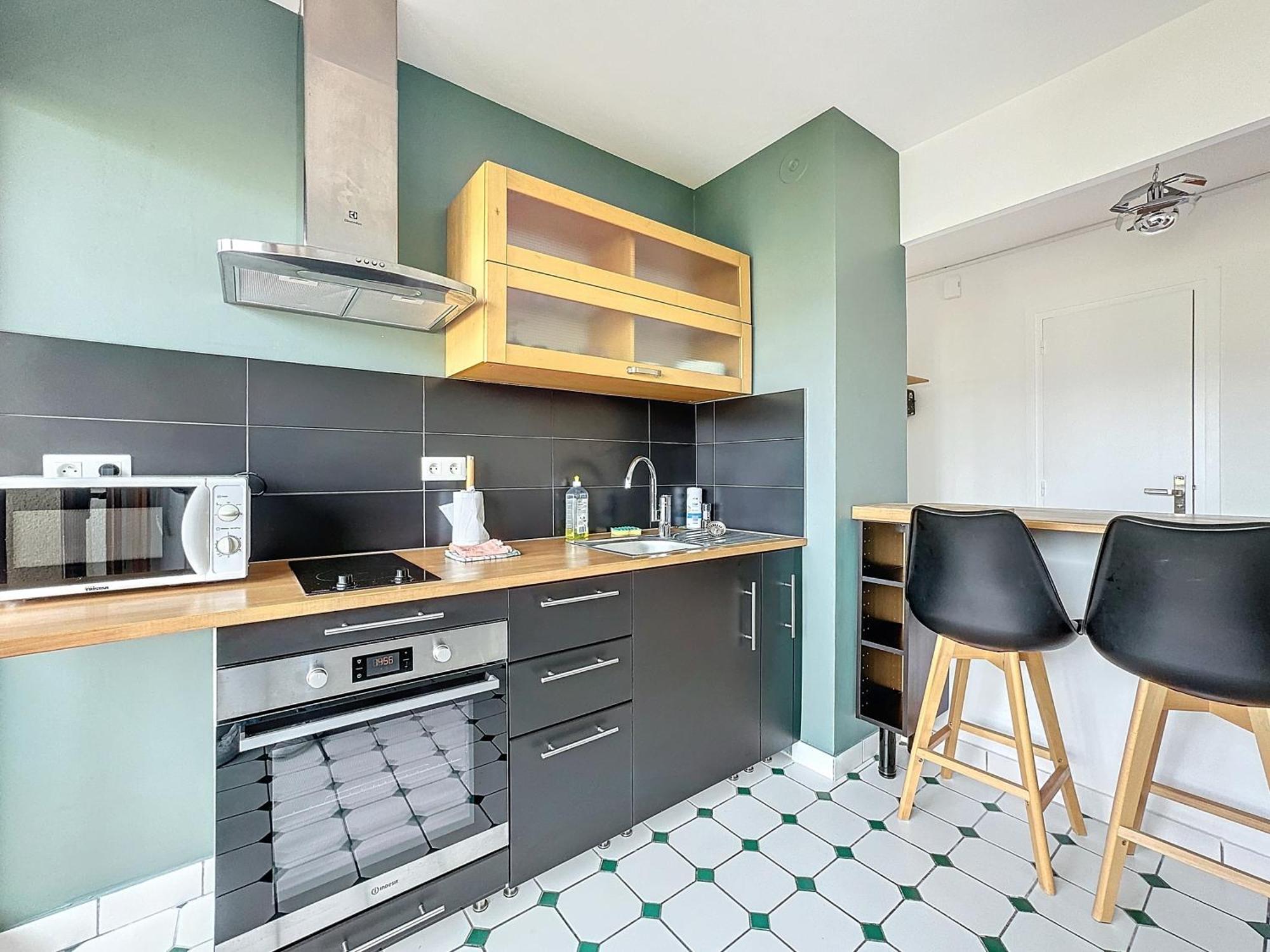 La Lassolas - Charmant T2 Avec Balcon Et Garage Chamalières Kültér fotó
